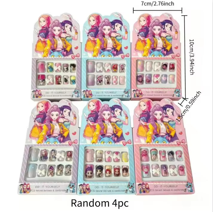 Girl Group Exquisite Wearable Nail Stickers