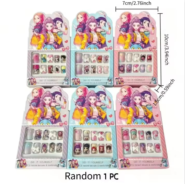Girl Group Exquisite Wearable Nail Stickers