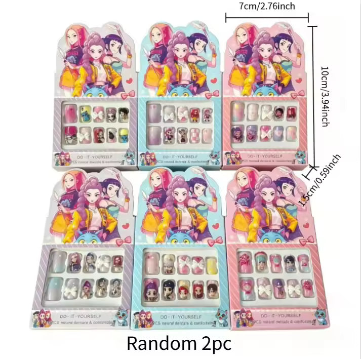 Girl Group Exquisite Wearable Nail Stickers